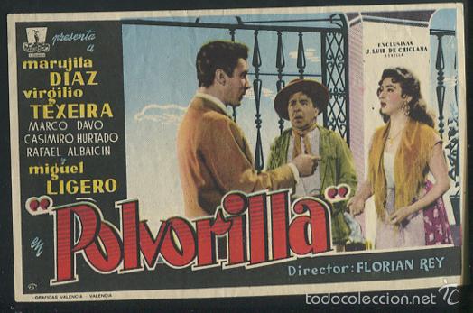 Cine: PROGRAMA POLVORILLA - MARUJITA DIAZ, VIRGILIO TEIXEIRA - Foto 1