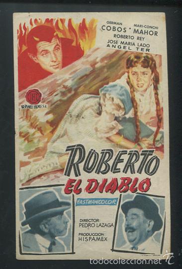 Cine: PROGRAMA Roberto el Diablo - Germ&aacute;n Cobos, Mari-Conchi Mahor CON PUBLICIDAD - Foto 1