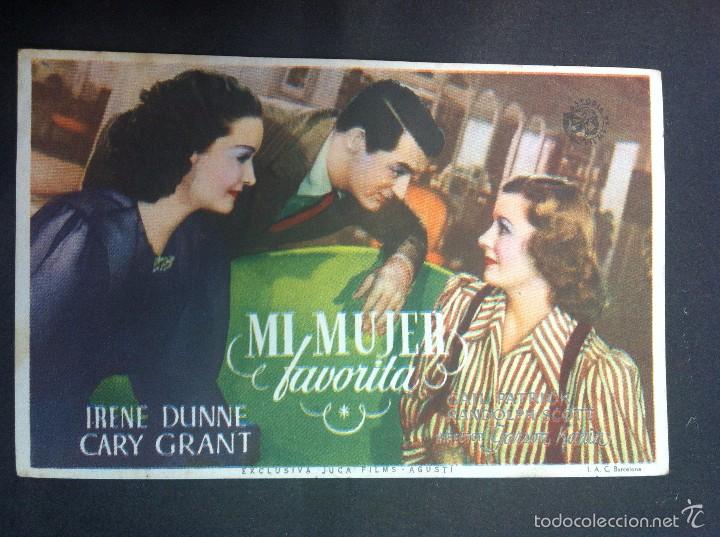 Cine: Mi mujer favorita - Irene Dunne, Cary Grant