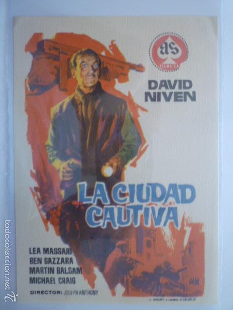 Cine: PROGRAMA DE CINE LA CIUDAD CAUTIVA. SIN PUBLICIDAD. - Foto 1