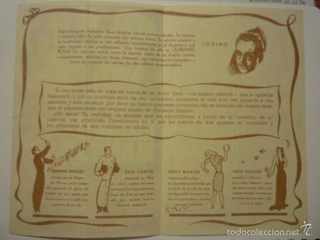 Cine: PROGRAMA DOBLE DE CINE TURBANTE BLANCO. - Foto 2