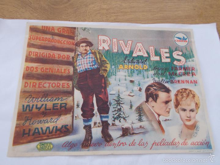 Cine: RIVALES.  SIN PUBLICIDAD. - Foto 1