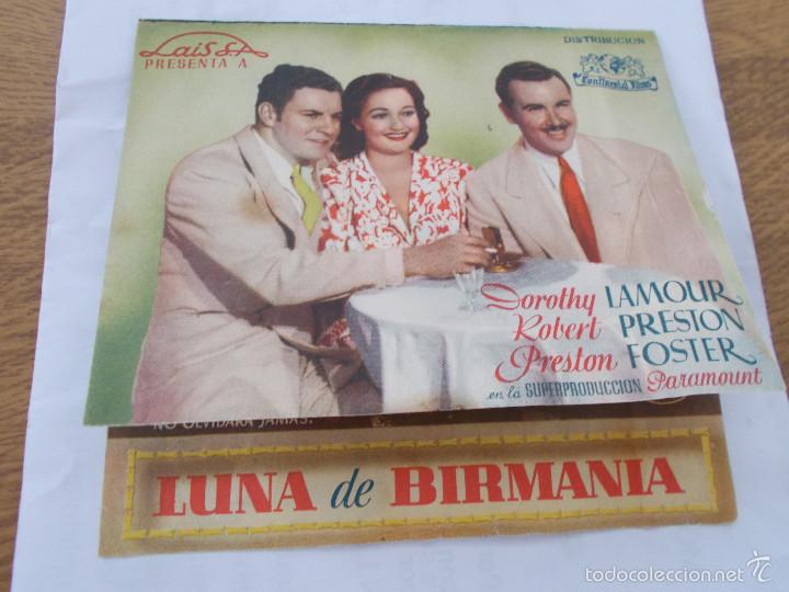 Cine: LUNA DE BIRMANIA. SIN PUBLICIDAD. DOBLE - Foto 1