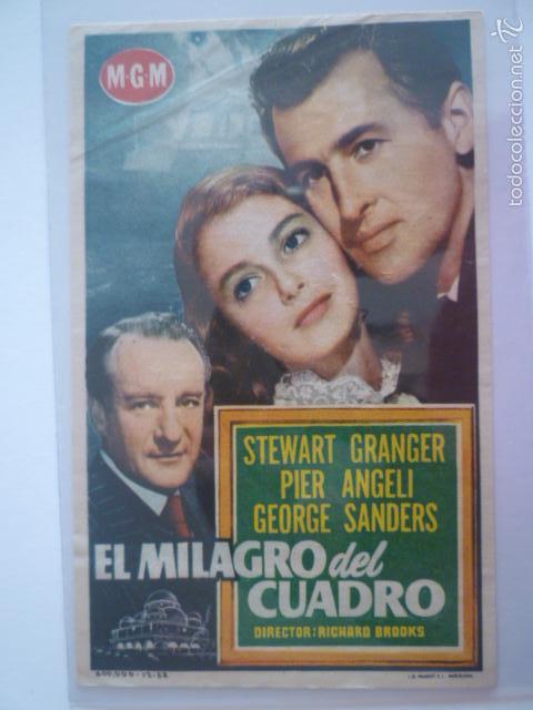 Cine: PROGRAMA DE CINE EL MILAGRO DEL CUADRO. PUBLICIDAD REX. - Foto 1