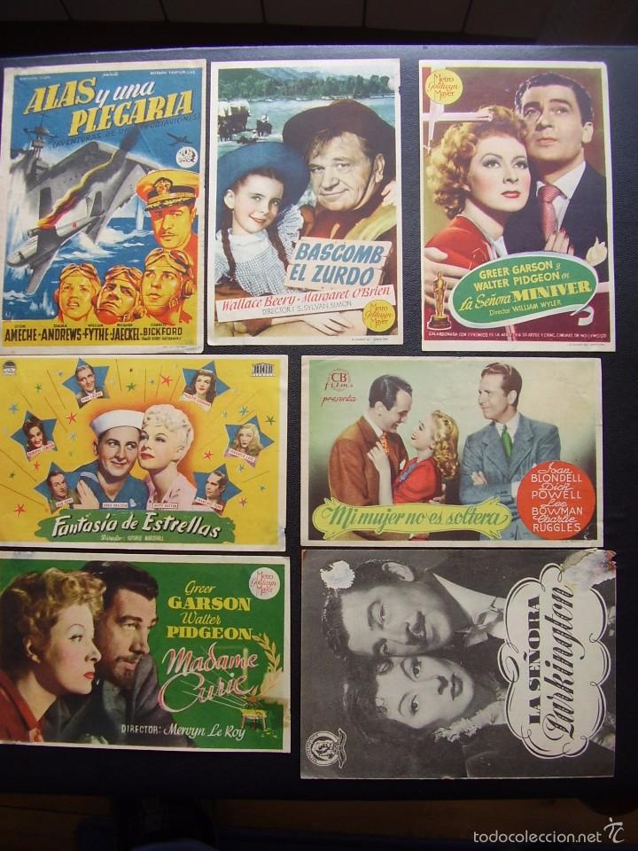 Kino: CINE CASINO LA BAUMA DE CASTELLBELL Y VILAR, 7 FOLLETOS DE ESTE CINE