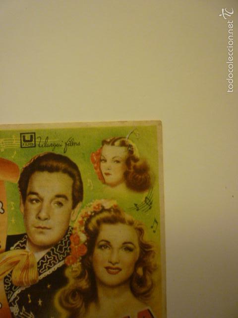 Cine: PROGRAMA DE CINE MEXICANA. PUBLICIDAD A&Ntilde;O 1949. - Foto 3
