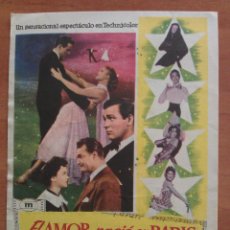 Cine: 1956 EL AMOR NACIO EN PARÍS - KATHRYN GRAYSON. Lote 56868298