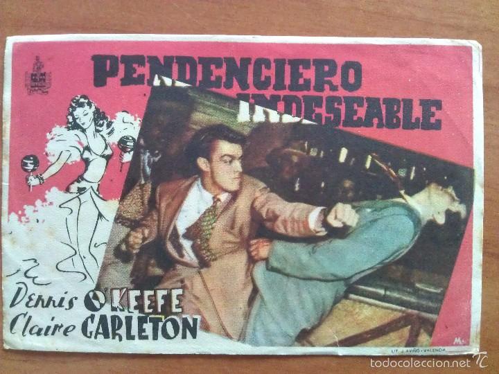 Cine: PENDENCIERO INDESEABLE - SIN PUBLICIDAD - Foto 1