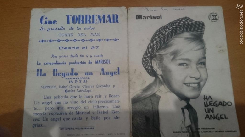 Cine: PROGRAMA DE CINE DOBLE CON PUBLICIDAD HA LLEGADO UN ANGEL - Foto 1