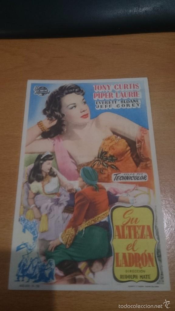 Cine: PROGRAMA CINE CON PUBLICIDAD SU ALTEZA EL LADRON - Foto 1