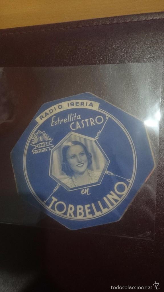 Cine: PROGRAMA DE CINE TROQUELADO CON PUBLICIDAD TORBELLINO - Foto 1