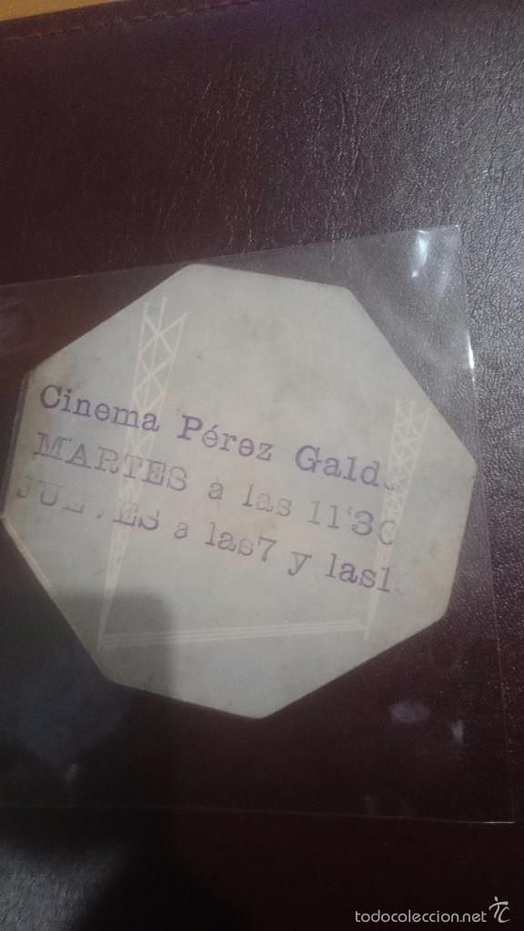 Cine: PROGRAMA DE CINE TROQUELADO CON PUBLICIDAD TORBELLINO - Foto 2