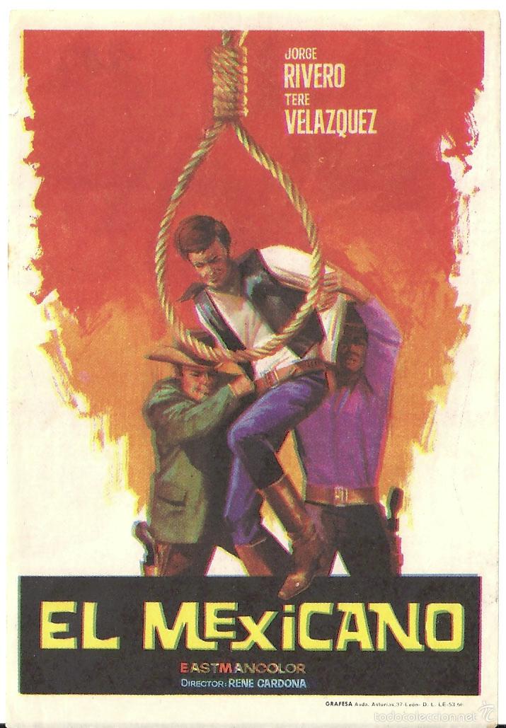 Cine: PTCC 320 EL MEXICANO PROGRAMA SENCILLO JORGE RIVERO TERE VELAZQUEZ - Foto 1