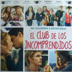 Cine: EL CLUB DE LOS INCOMPRENDIDOS . Lote 57197122