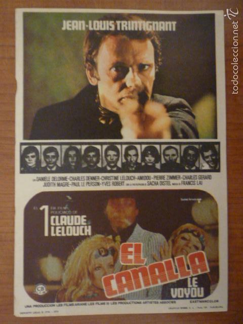 Cine: PROGRAMA DE CINE EL CANALLA SIN PUBLICIDAD. - Foto 1