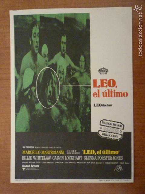 Cine: PROGRAMA DE CINE LEO, EL ULTIMO SIN PUBLICIDAD. - Foto 1