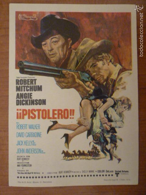 Cine: PROGRAMA DE CINE &iexcl;&iexcl;&iexcl;PISTOLERO!!!. SIN PUBLICIDAD. - Foto 1
