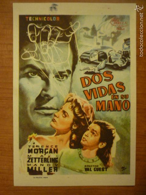 Cine: PROGRAMA DE CINE DOS VIDAS EN SU MANO SIN PUBLICIDAD - Foto 1
