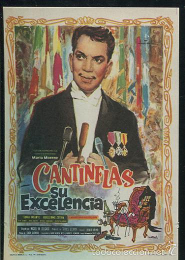 Cine: PROGRAMA Su Excelencia - Cantinflas, Sonia Infante - Foto 1