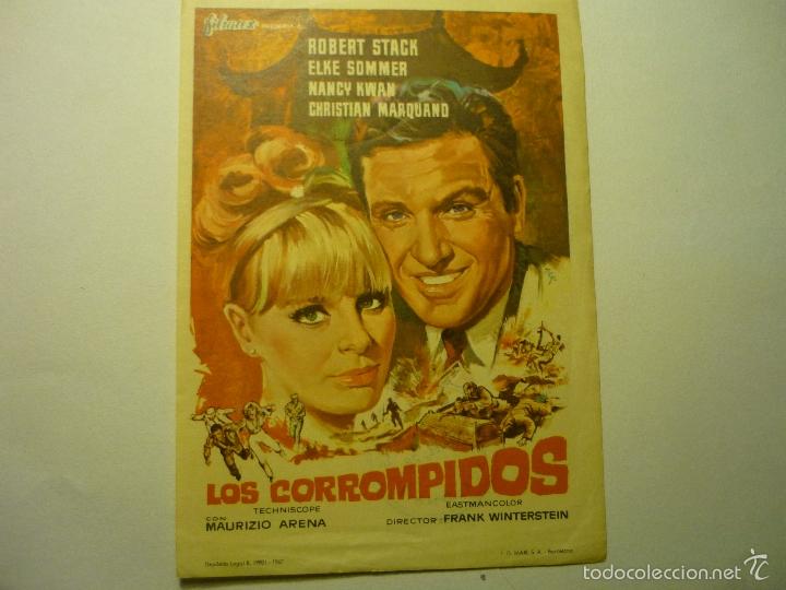 Cine: programa los corrompidos.-robert stack - Foto 1