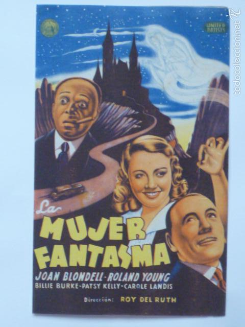 Cine: PROGRAMA DOBLE DE CINE LA MUJER FANTASMA. SIN PUBLICIDAD. - Foto 1