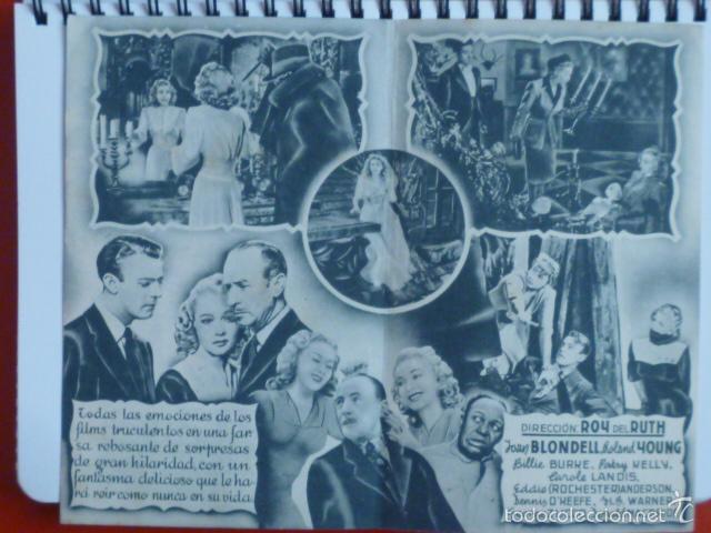 Cine: PROGRAMA DOBLE DE CINE LA MUJER FANTASMA. SIN PUBLICIDAD. - Foto 2
