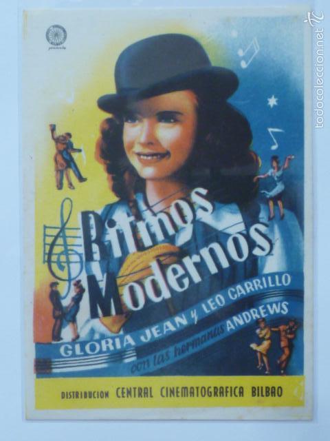 Cine: PROGRAMA DE CINE RITMOS MODERNOS. SIN PUBLICIDAD. - Foto 1