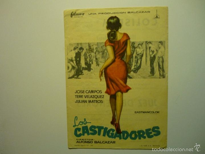 Cine: programa los castigadores - jose campos -publicidad - Foto 1