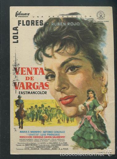 Cine: PROGRAMA VENTA DE VARGAS. LOLA FLORES Y RUBEN ROJO - Foto 1