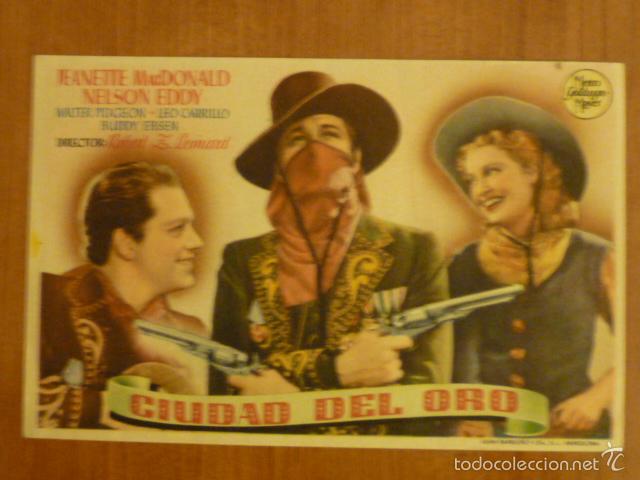 Cine: PROGRAMA DE CINE CIUDAD DEL ORO. CINE CERVANTES. - Foto 1