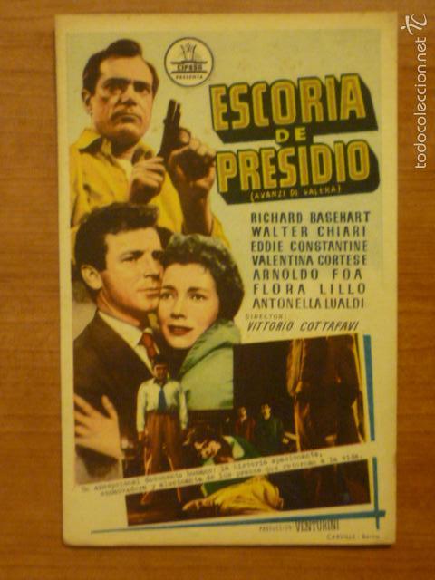 Cine: PROGRAMA DE CINE ESCORIA DE PRESIDIO. - Foto 1