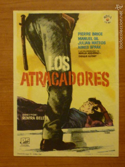 Cine: PROGRAMA DE CINE LOS ATRACADORES. - Foto 1