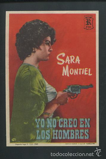 Cine: PROGRAMA YO NO CREO EN LOS HOMBRES- SARA MONTIEL
