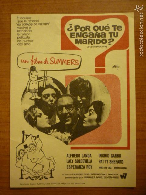 Cine: PROGRAMA DE CINE &iquest;POR QUE TE ENGA&Ntilde;A TU MARIDO? - Foto 1
