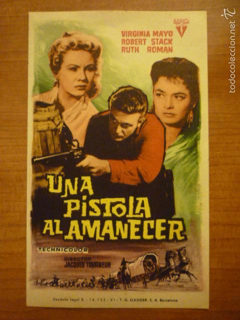 Cine: PROGRAMA DE CINE UNA PISTOLA AL AMANECER. - Foto 1
