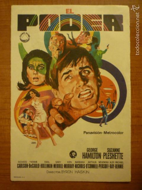 Cine: PROGRAMA DE CINE EL PODER. SELLO TOMAS CAPILLA CAPILLA. - Foto 1