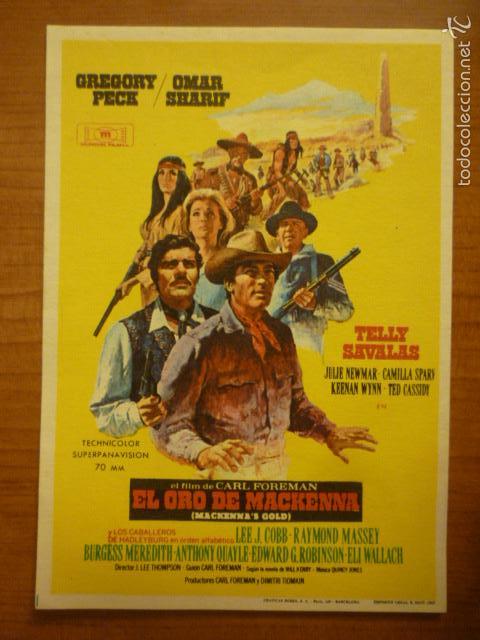 Cine: PROGRAMA DE CINE EL ORO DE MACKENA. - Foto 1