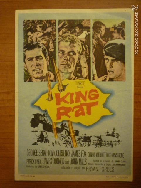Cine: PROGRAMA DE CINE KING RAT. - Foto 1