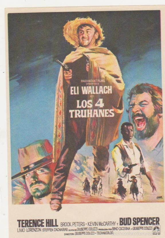 Cine: Los 4 truhanes. Sencillo de Paramount. - Foto 1