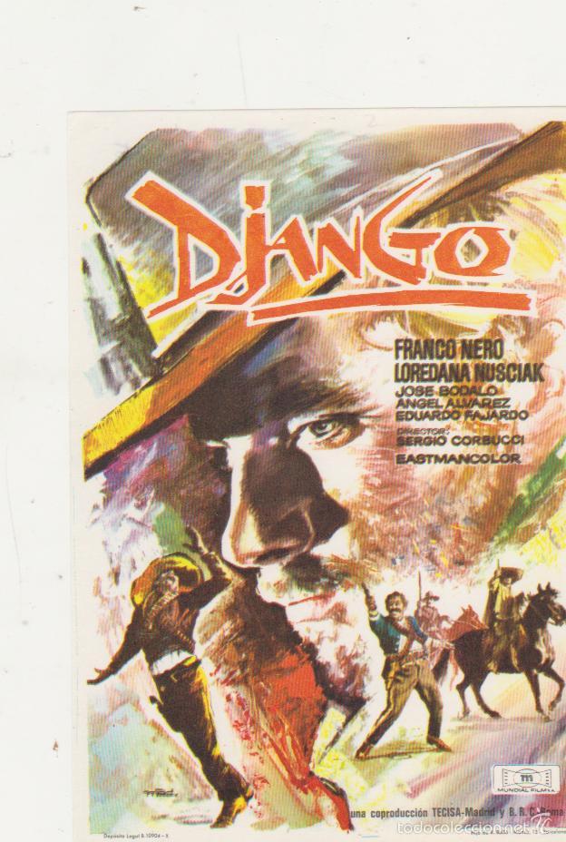 Cine: Django. Sencillo de Mundial films.  &iexcl;IMPECABLE! - Foto 1
