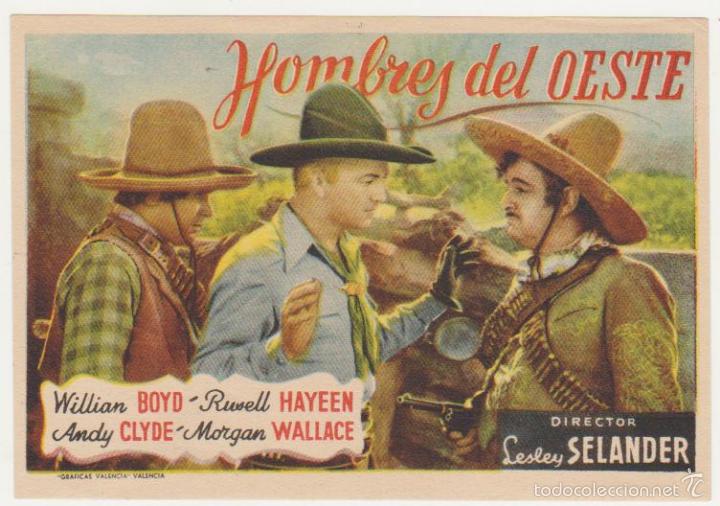 Cine: Hombres del Oeste.  Sencillo sin distribuidora. - Foto 1