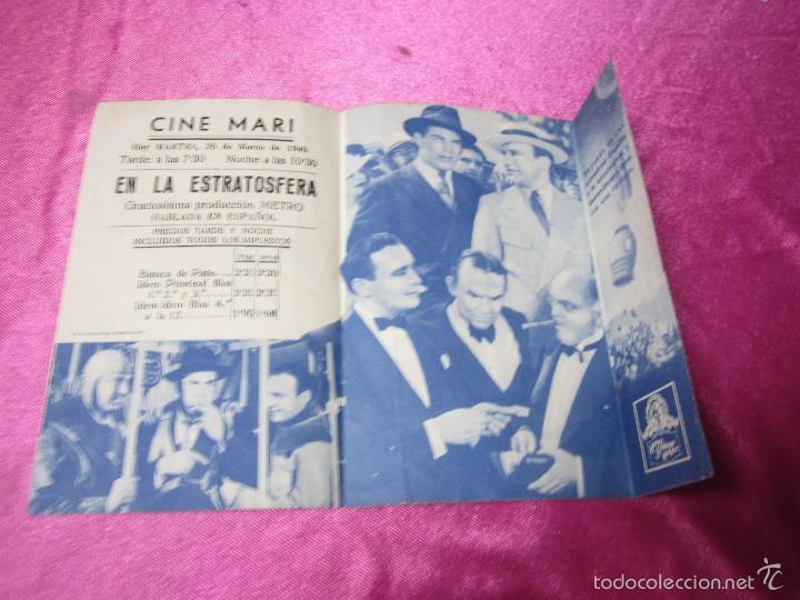Cine: EN LA ESTRATOSFERA PROGRAMA DE CINE DOBLE A&Ntilde;OS 30. C2 19 - Foto 2