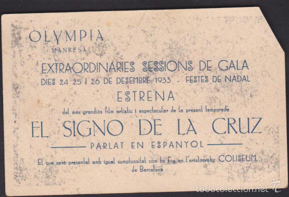 Cine: PROGRAMA CINE EL SIGO DE LA CRUZ - Foto 2