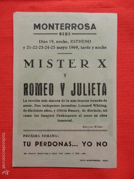 Romeo Y Julieta Impecable Sencillo 1969 Olivi Vendido En Venta Directa 57852488