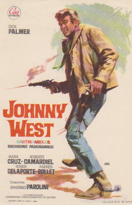 Cine: Johnny West. Sencillo de CEA.  &iexcl;IMPECABLE! - Foto 1