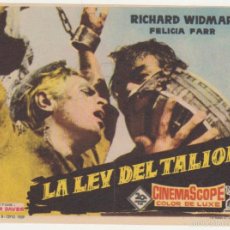 Cine: LA LEY DEL TALIÓN. SENCILLO DE 20TH CENTURY. CINE PRADO - SEVILLA. ¡IMPECABLE!. Lote 57939684