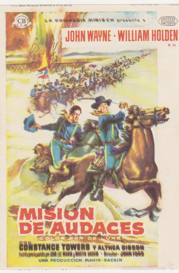Cine: Misi&oacute;n de audaces. Sencillo de CB. - Foto 1