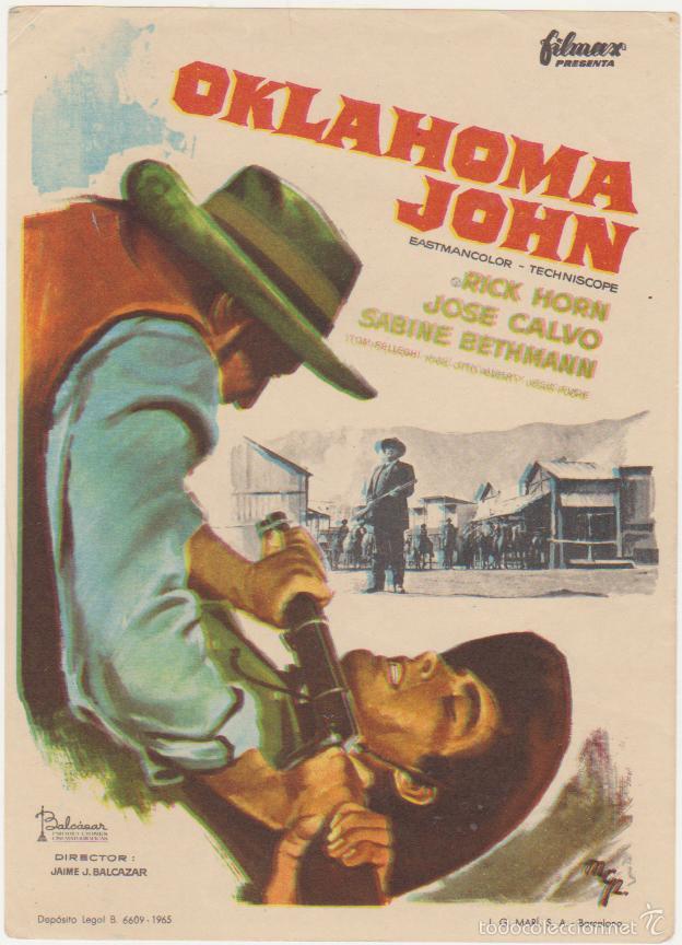 Cine: Oklahoma John. Sencillo de Filmax. - Foto 1