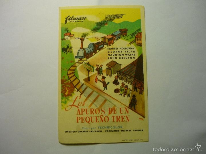 Cine: PROGRAMA LOS APUROS DE UN PEQUE&Ntilde;O TREN.- PUBLICIDAD - Foto 1