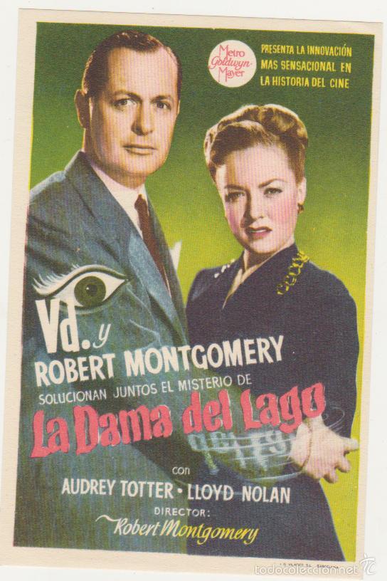 Cine: La Dama del lago. Sencillo de MGM.  &iexcl;IMPECABLE! - Foto 1